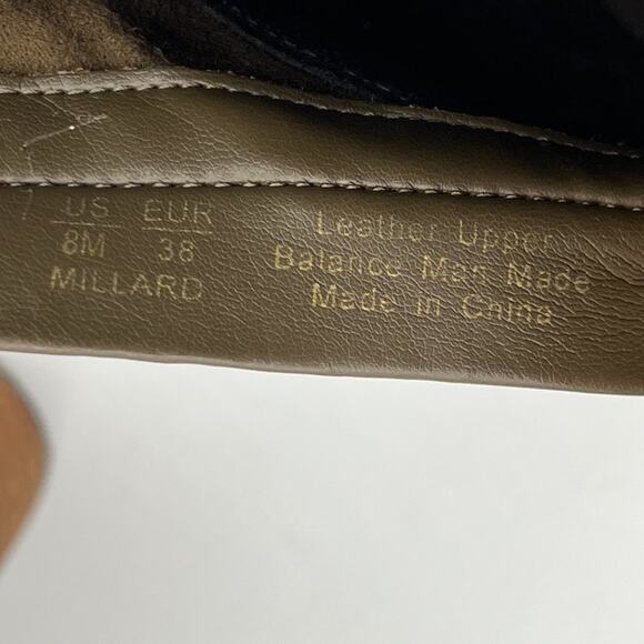 Sam Edelman Suede Ankle Lace Up Millard Olive Green Booties - Picture 6 of 9